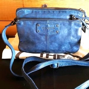 New Cross body leather purse